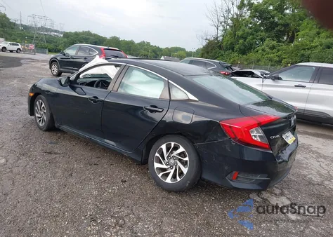 2016 Honda Civic Ex from USA, damaged, VIN 2HGFC2F70GH503276